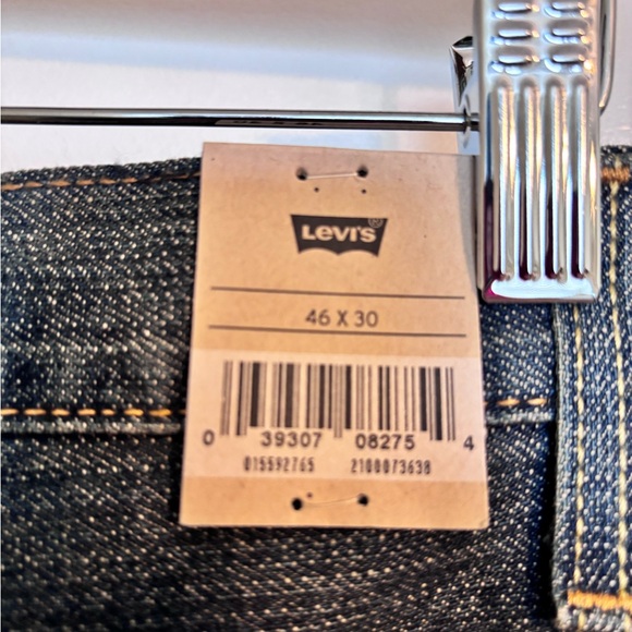 Levi's 559 Relaxed Straight Fit Dark Blue Jeans - Picture 4 of 7